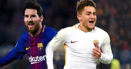 Şampiyonlar Liginde Roma - Barcelona Maçı Şifresiz Kanalda