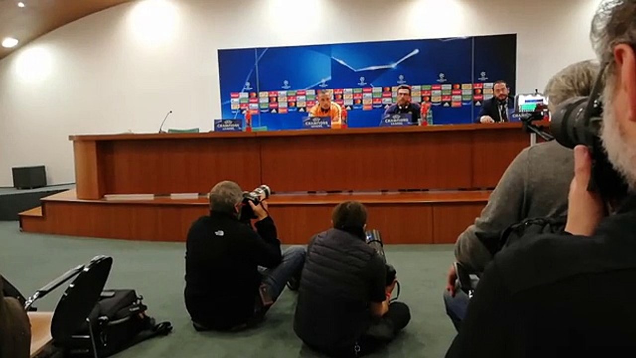 Roma-Barcellona: Di Francesco e Nainggolan in conferenza stampa