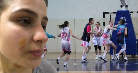 Yalova'da Kadın Basketbolcular, Maç Sonunda Birbirine Girdi