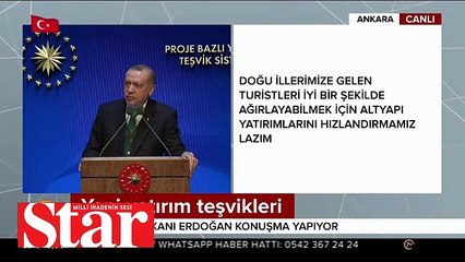 Cumhurbaşkanı Erdoğan 'ülkemizi her alanda büyüttük, kalkındırdık'