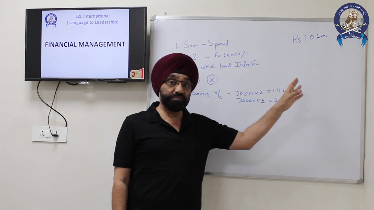 how to achieve financial freedom | Col HS Walia | L2L International