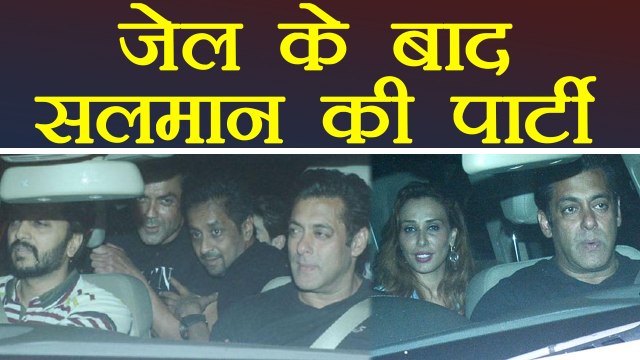 Salman Khan ने Bobby Deol, Ritesh Deshmukh, Jacqueline Fernandez संग की Party । वनइंडिया हिंदी