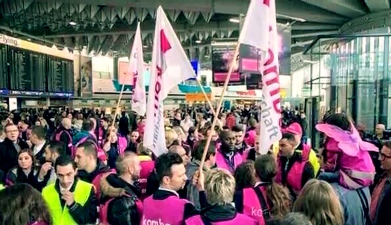 Werner Schmidt und Birgit Kother Fraport