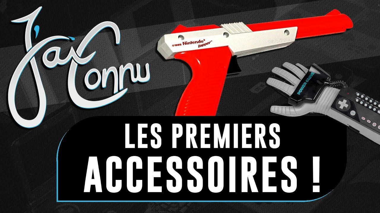 J'ai connu... les PREMIERS ACCESSOIRES de jeux vidéo ! | CHRONIQUE