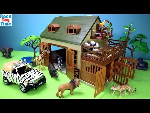 Vietsub | Englishsub | Safari Wildlife Animal Care Terra Playset - Fun Animals Toys For Kids