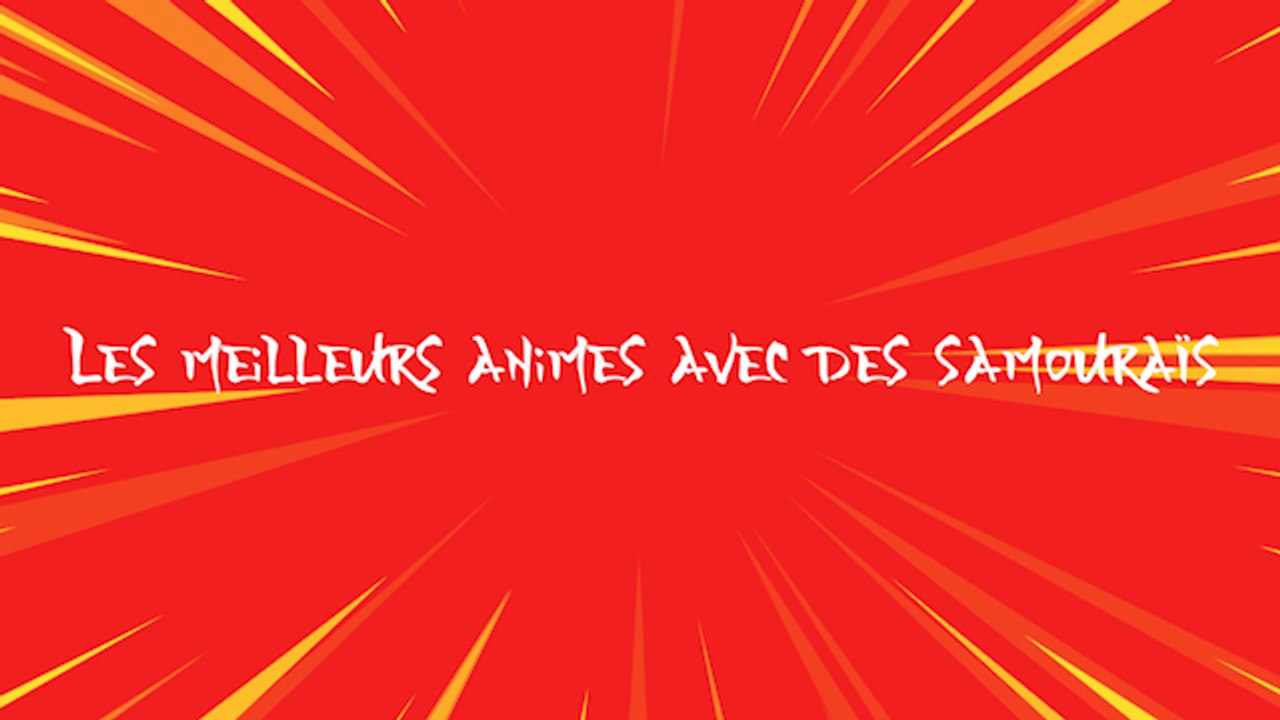 5 animes avec des samouraïs