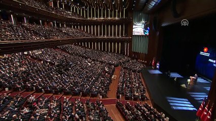 Cumhurbaşkanı Erdoğan: 'Meclis kürsüsünü panayır yerine çevirenlerin, Türkiye’ye söyleyecek bir sözü yoktur' - ANKARA