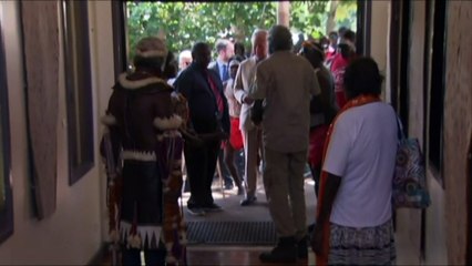 Prince Charles is 'healed' by didgeridoo in Australia