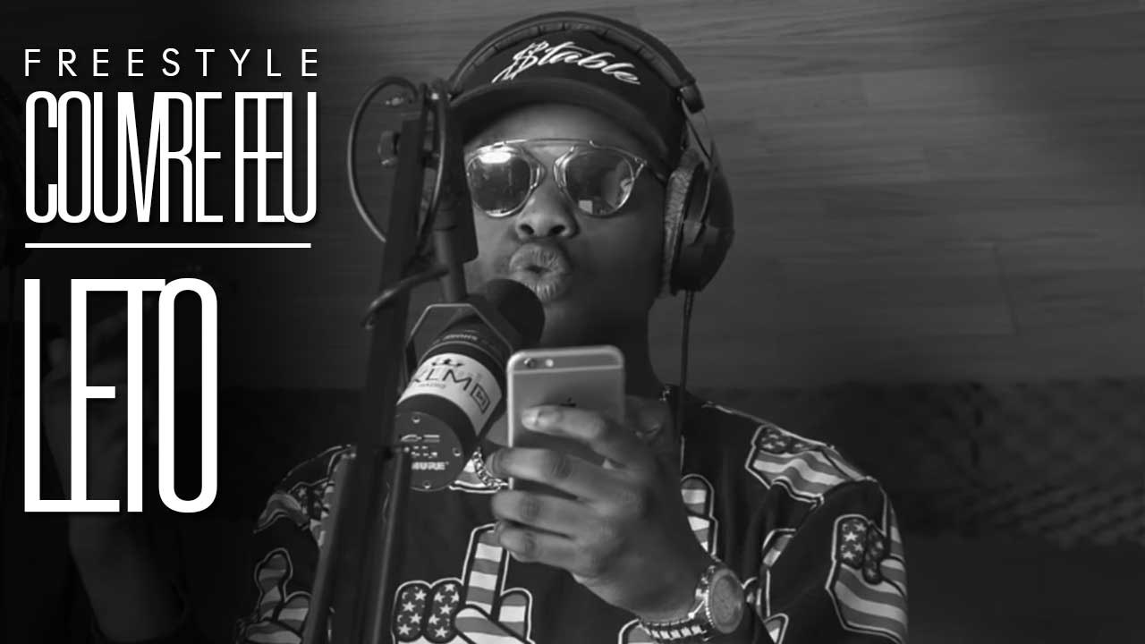 LETO  - Freestyle COUVRE FEU sur OKLM Radio
