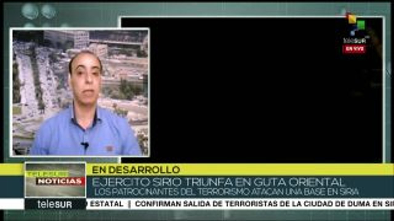 Siria responde a ataque de misiles a una base