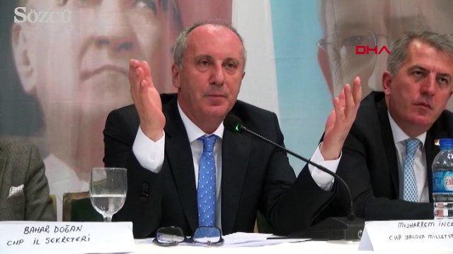 CHP’li İnce’den, İstanbul Belediye Başkanlığı yorumu