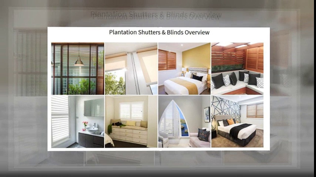 Accentuate your home with plantation shutters and blinds