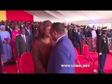 Le bisou du Président Macky Sall à la première dame Maréme Faye