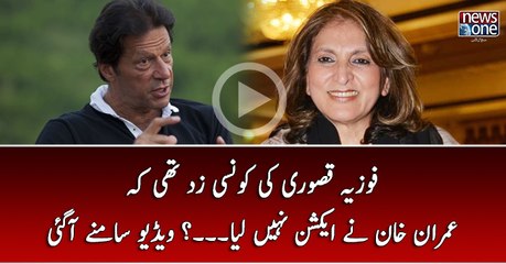 Fauzia Kasuri Ki Konsi Zid Thi Kay Imran Khan Nay Action Nahi Liya... Video Samnay Aagai