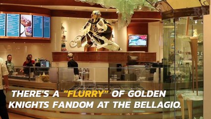 USE JW ONLYBellagio Patisserie has created a life-size replica of Marc-Andre Fleury out of chocolate