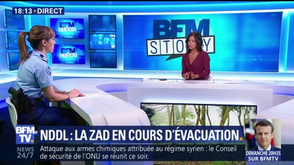 NDDL: opération d'expulsion en cours et affrontements