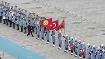 Cumhurbaşkanı Erdoğan, Kırgızistan Cumhurbaşkanı Ceenbekov'u resmi törenle karşıladı - ANKARA