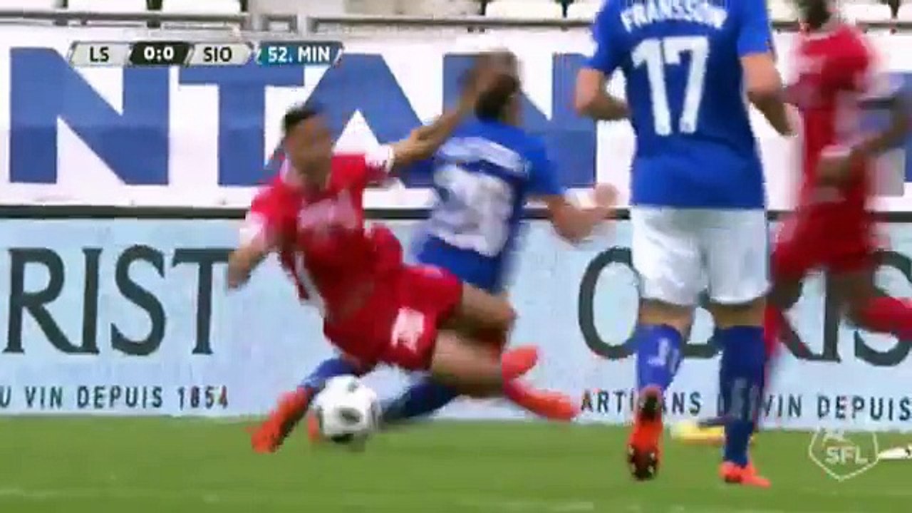 Lausanne 0:1 Sion (Switzerland. Super League. 8 April 2018)