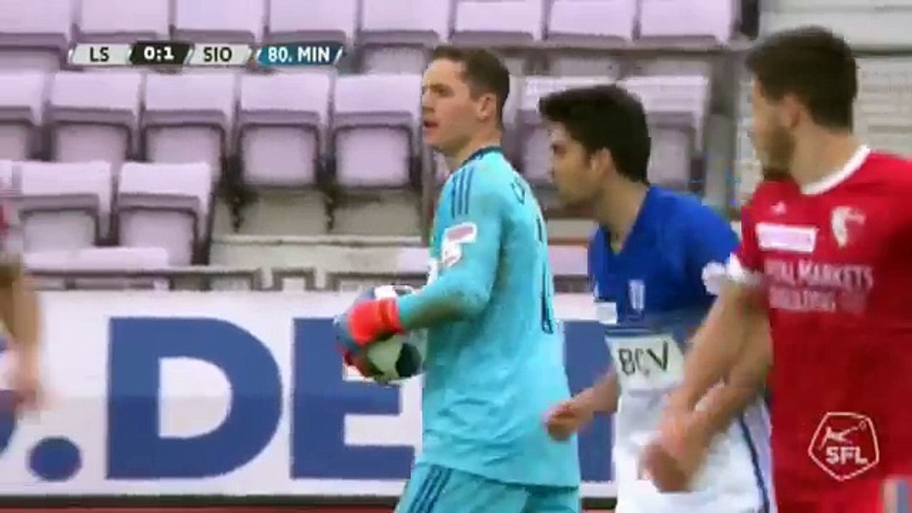 Lausanne 0:2 Sion (Switzerland. Super League. 8 April 2018)