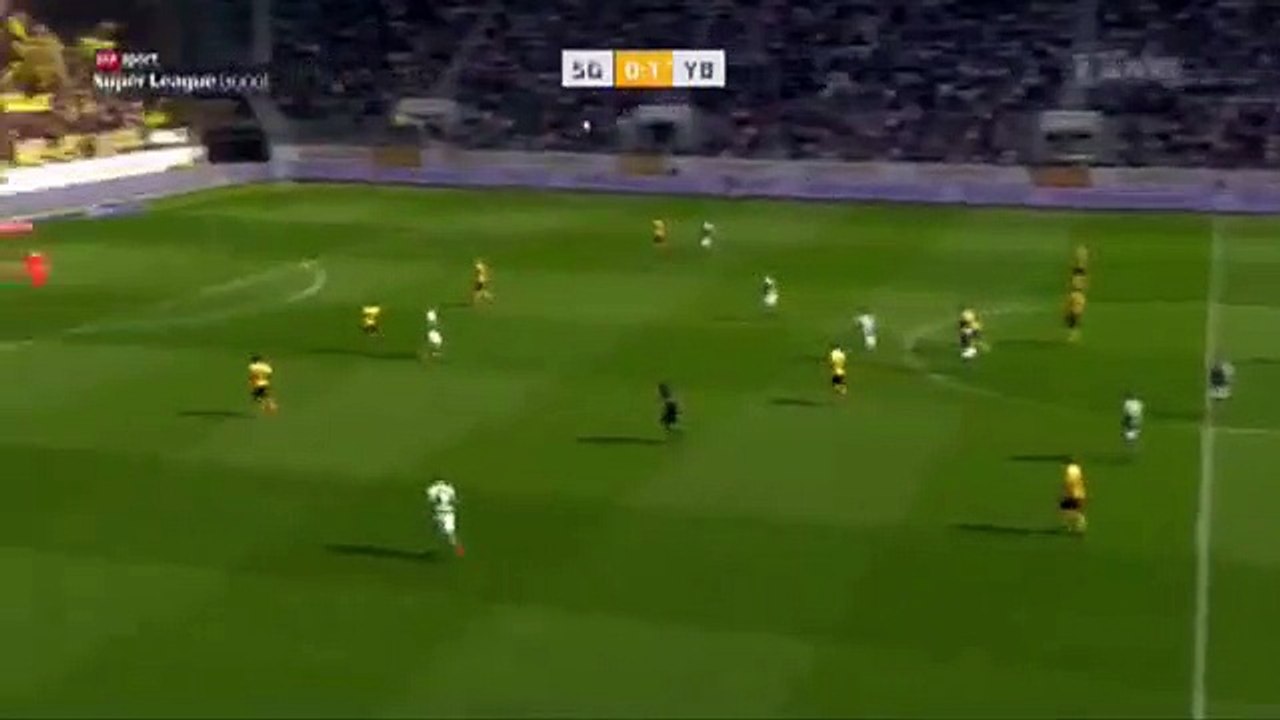 Sankt Gallen 1:1 Young Boys (Switzerland. Super League. 8 April 2018)