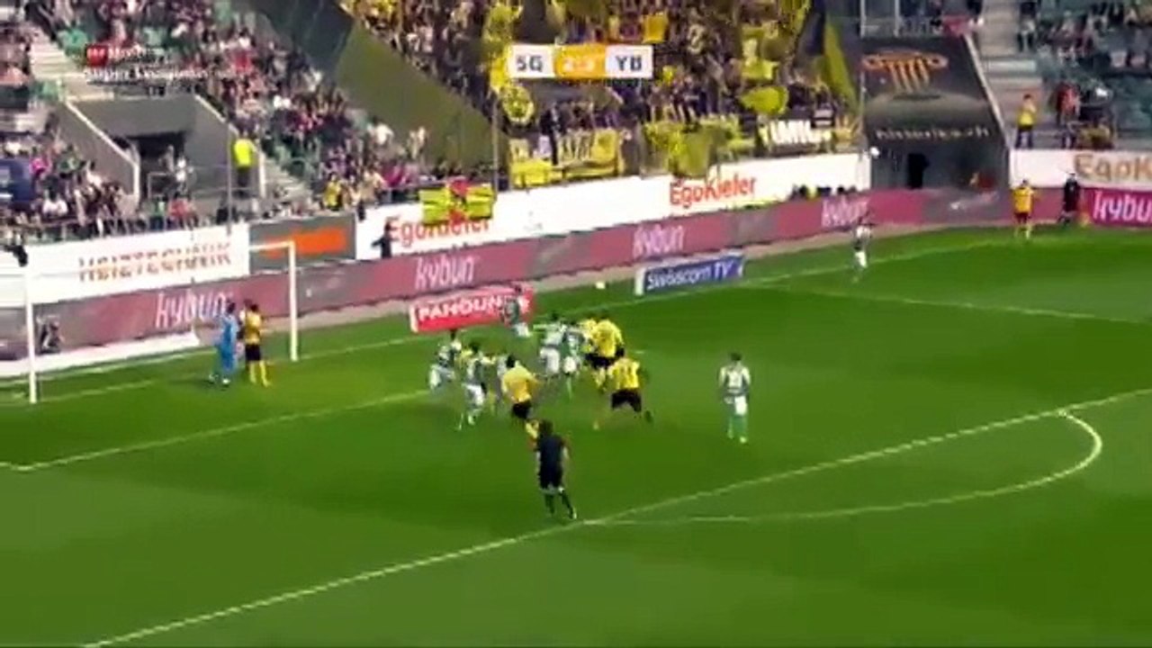 Sankt Gallen 2:4 Young Boys (Switzerland. Super League. 8 April 2018)