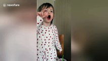 'Slut!' Two-year old uses colourful language while berating grandmother's friend