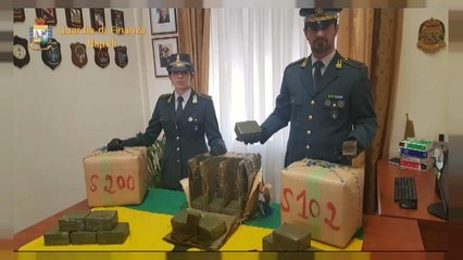 Huit tonnes de hashich saisies à Naples