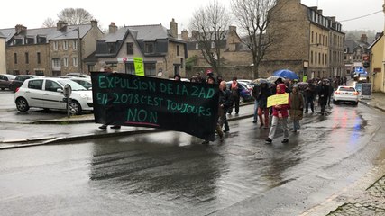 Notre-Dame-des-Landes. Manifestation contre l’évacuation de la Zad