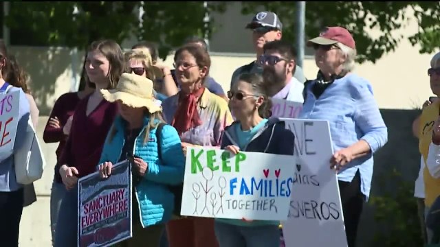 Protesters Demand Release of California Man Detained by ICE