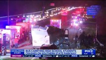 Bus Full of High School Students Crashes into Overpass in New York