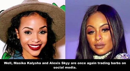 Internet Is #TeamMasika After Co-Stars Alexis Skyy & Zell Drag Her In A Petty Video .