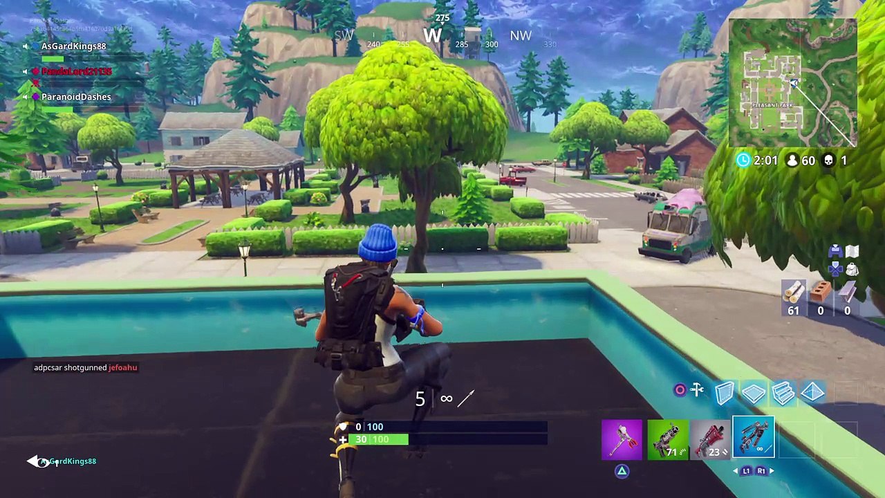 Fortnite　"destruction"