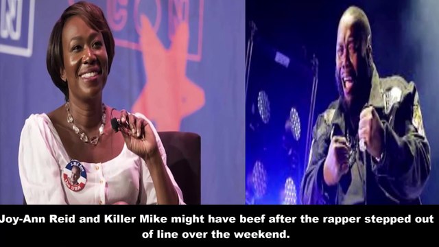 Joy Reid Shuts Down Killer Mike After Rapper Attempts To Drag Her On Instagram