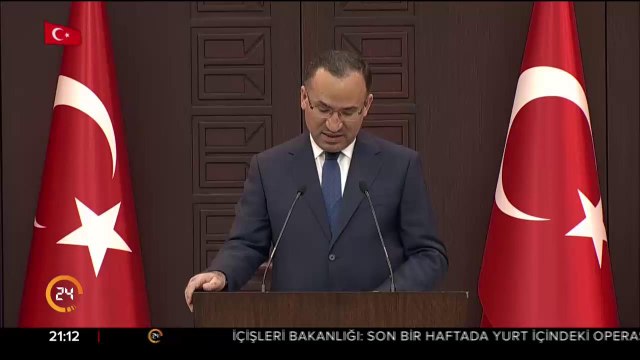 Bekir Bozdağ Bakanlar Kurulu sonrası basın toplantısı yaptı (9 Nisan)