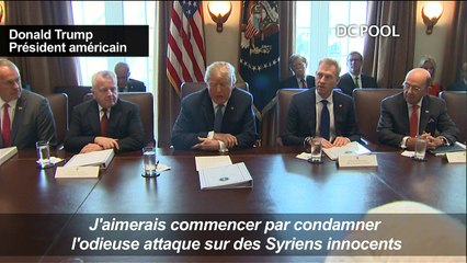 Attaque chimique en Syrie: réactions de Washington et Londres