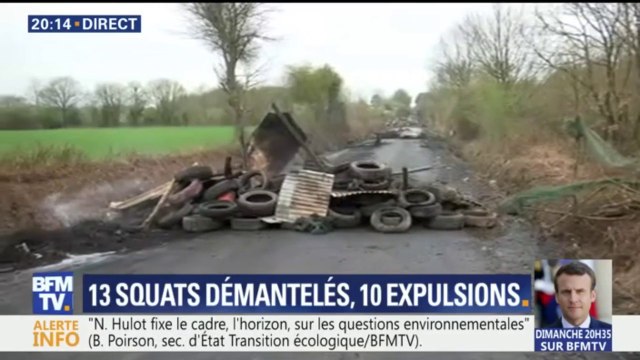 Notre-Dame-des-Landes: une dizaine de barrages de nouveau installés par les zadistes sur la route des chicanes