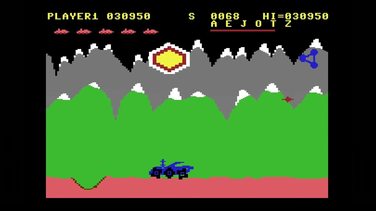 [Longplay] Moon Patrol - Commodore 64 (1080p 50fps)