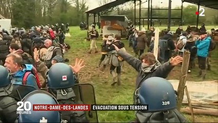 Notre-Dame-des-Landes : évacuation sous tension