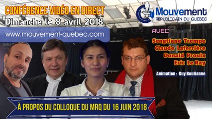 L'allégeance à la Couronne d'Angleterre — Conférence du 8 avril 2018