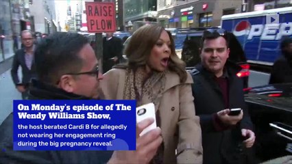 Wendy Williams Slams Cardi B after Pregnancy Reveal