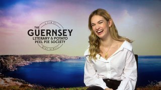 Lily James hilariously attempts Cornish accent in lieu of new movie