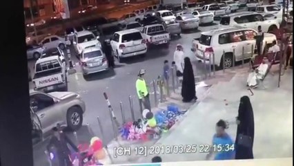 3-yr-old boy miraculously unhurt after run over by car