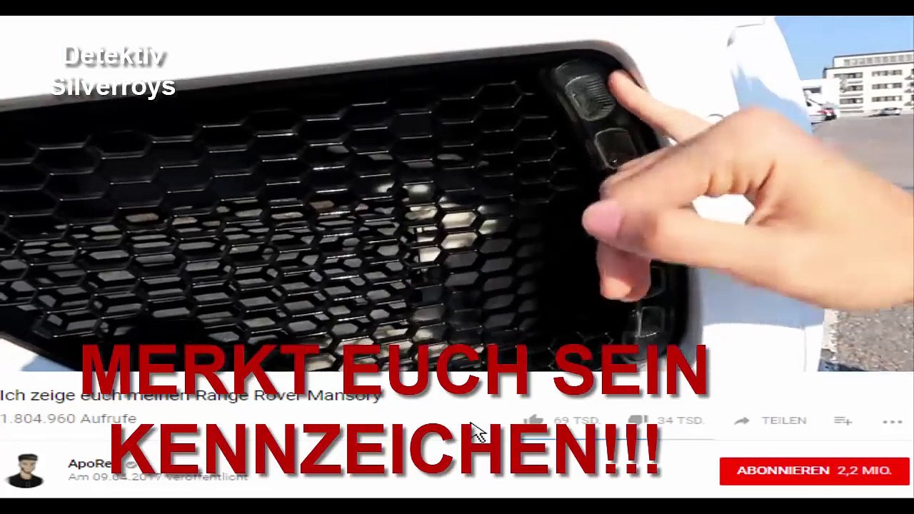 ApoRed GEKLAUTES AUTO Range Rover GEFUNDEN !!!