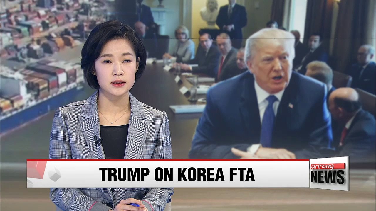 Trump says amended South Korea-U.S. FTA will be 'very fair deal'