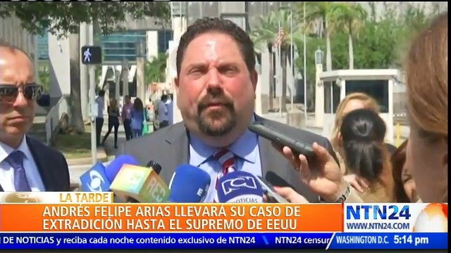 Jueza de EE. UU. no recomienda fianza para exministro colombiano Andrés Felipe Arias