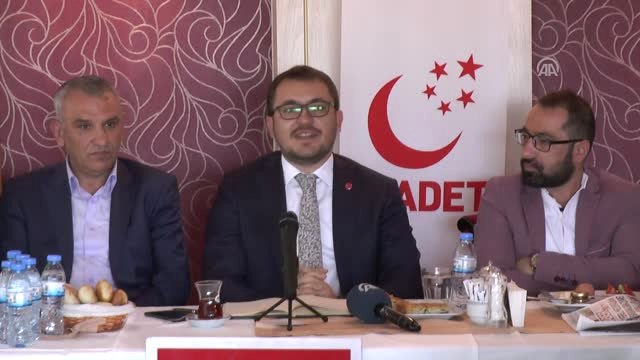 Saadet Partisi İl Başkanı Beyazıt Yerel Basınla Buluştu