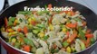 Como fazer Frango Colorido, Receita Prática, fácil e deliciosa!