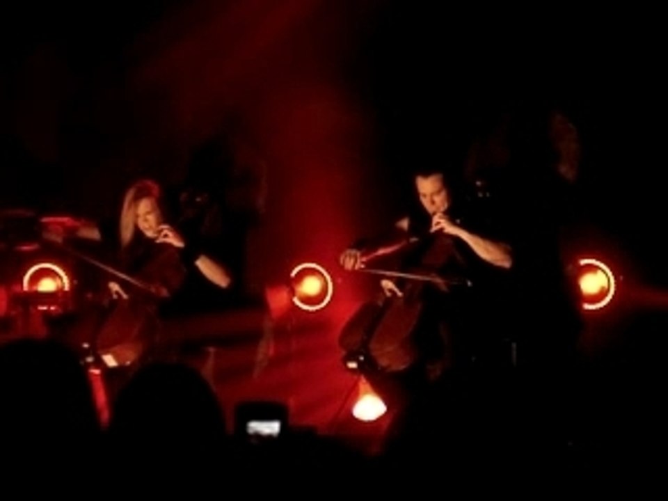 Concert live apocalyptica 30/11/2007