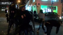 París: La policía emplea gas lacrimógeno por la escalada de violencia en las protestas