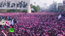 '¡Reformen Irak!' Miles de iraquíes protestan contra la corrupción en Bagdad